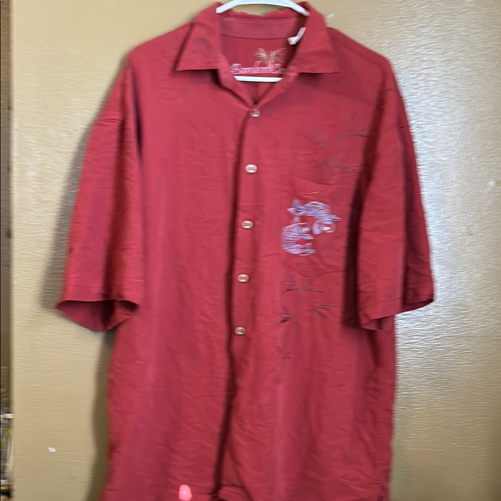 Bamboo cay man size large vintage top